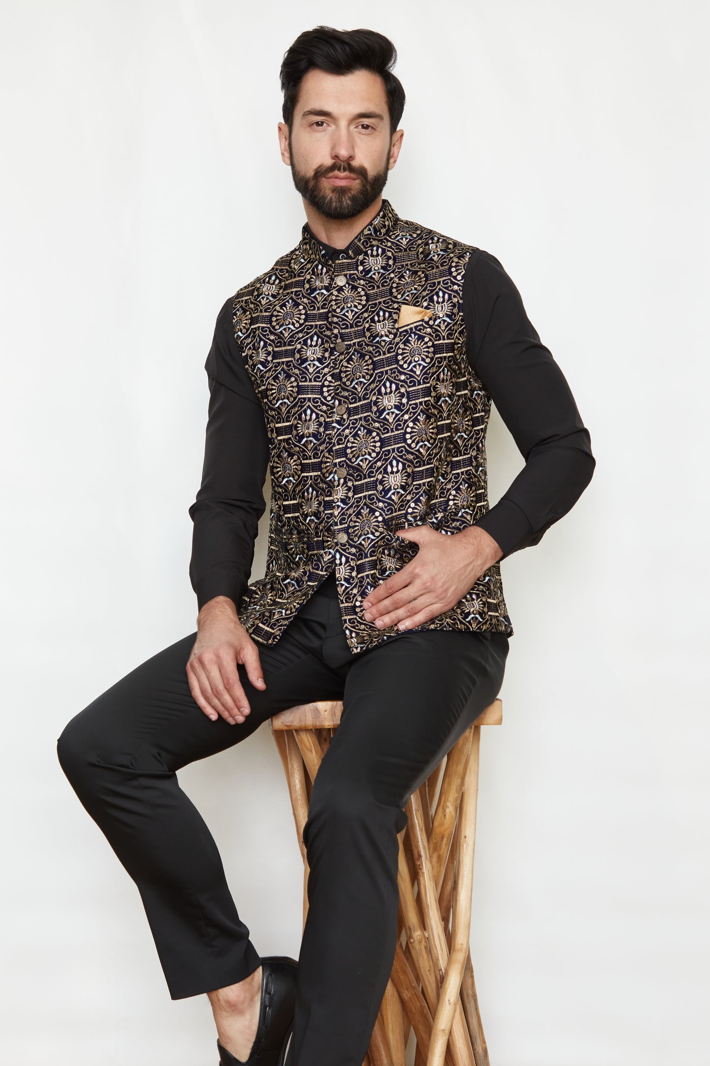 Midnight Velvet Formal Jacket Vest
