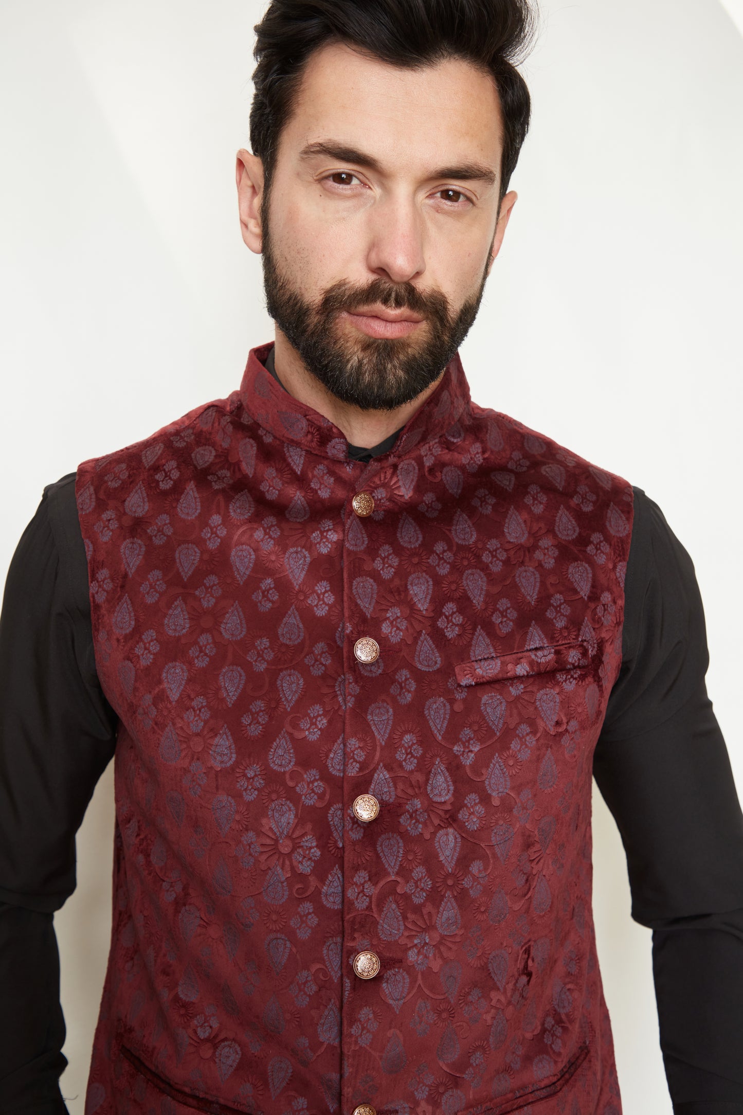 Prince in Velvet Formal Jacket Vest