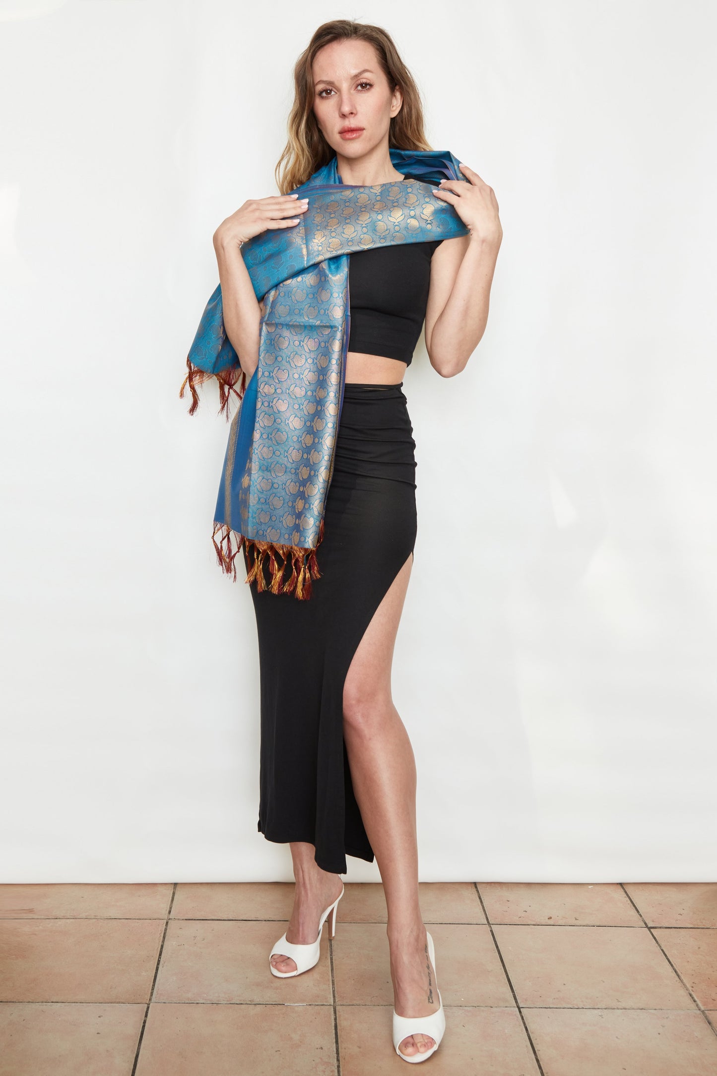 The Forget Me Not Scarf