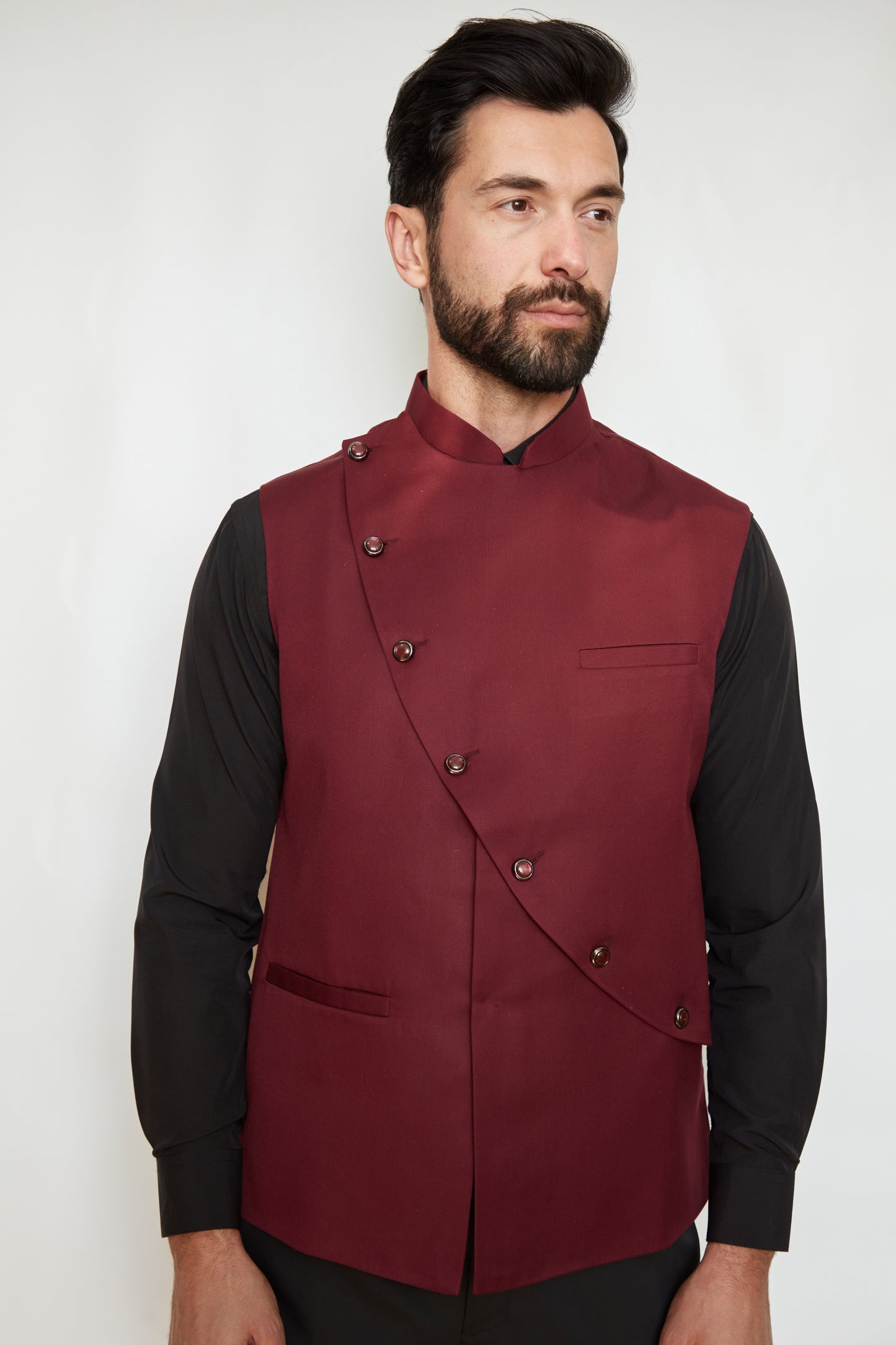 Sangria Evening Formal Jacket Vest