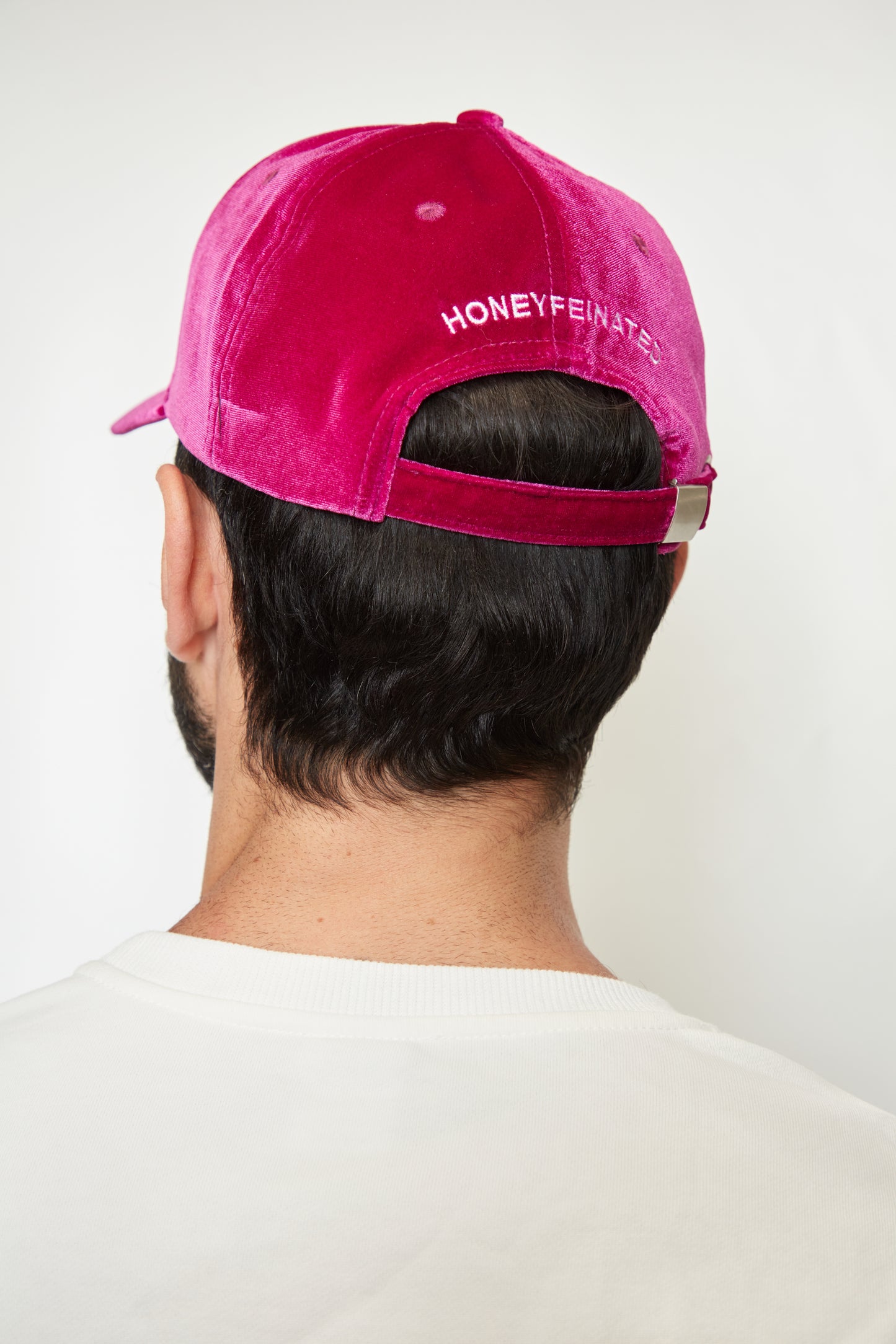Velvet Buzz Baseball Hat (Magenta)