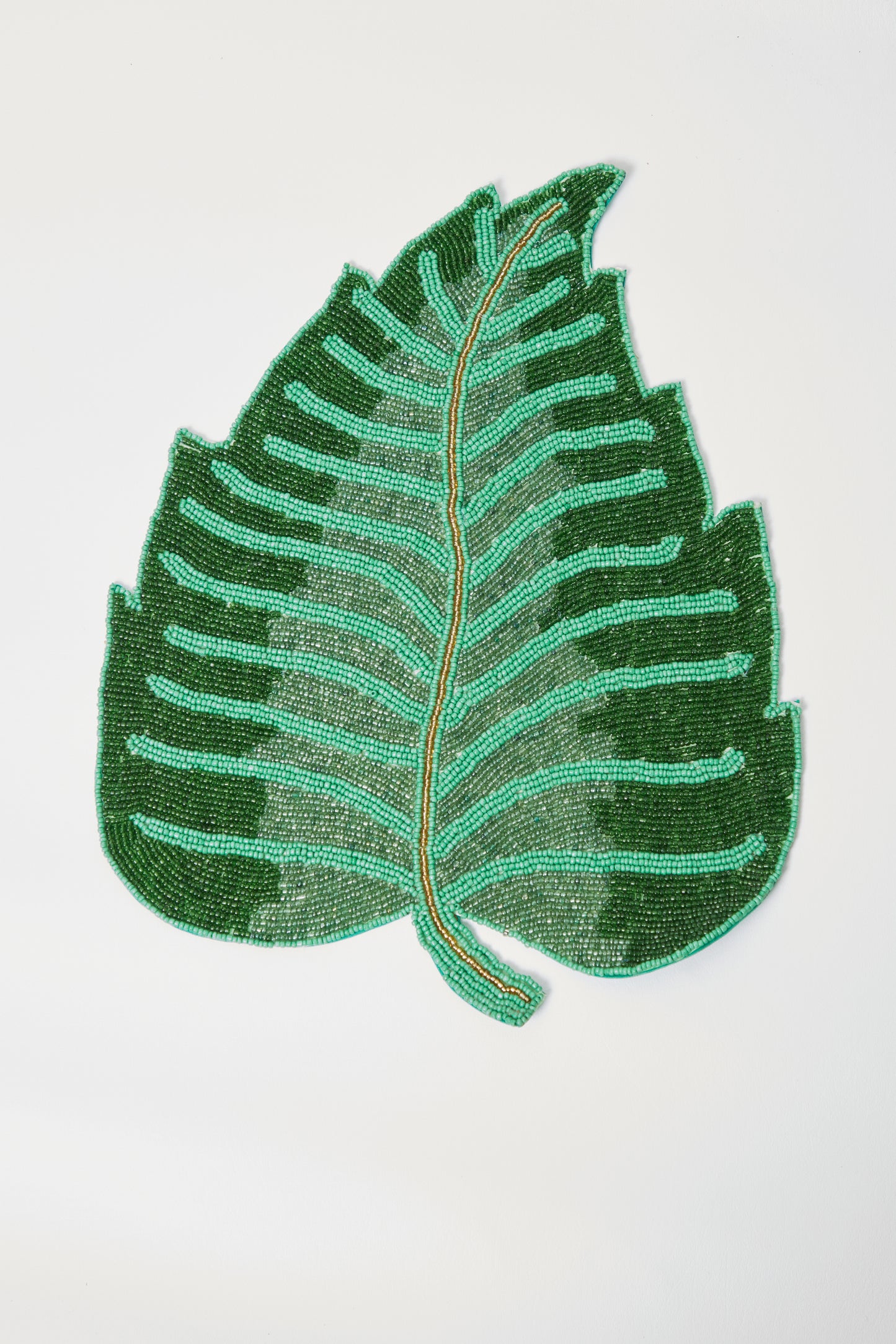 Emerald Jungle Beaded Placemat