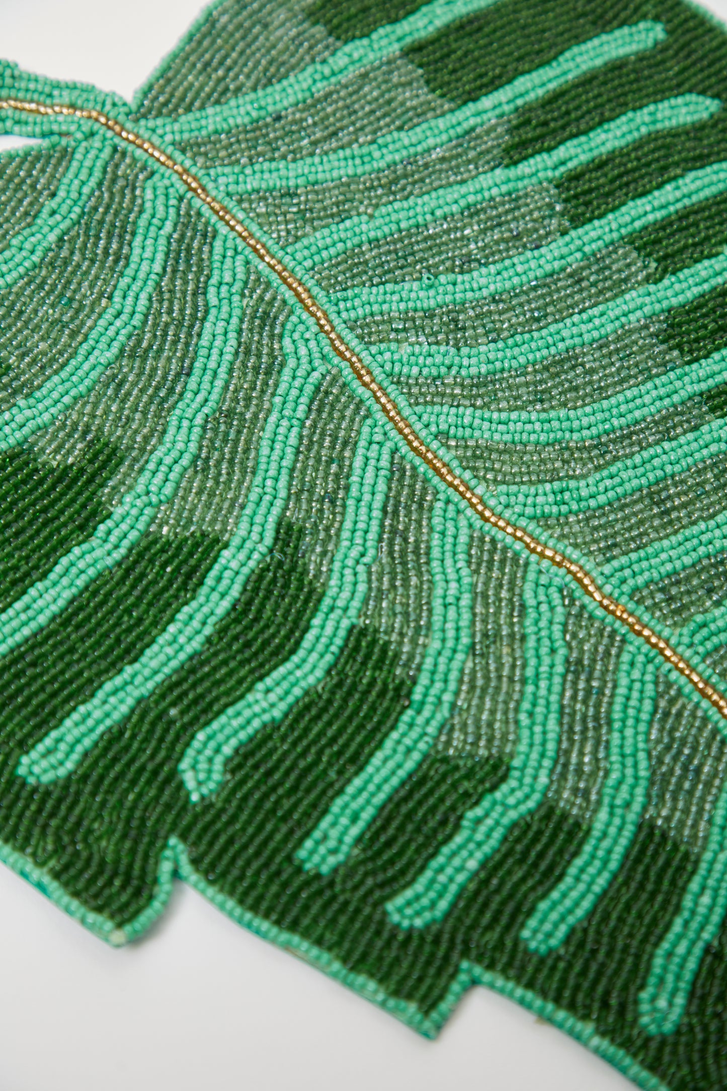 Emerald Jungle Beaded Placemat