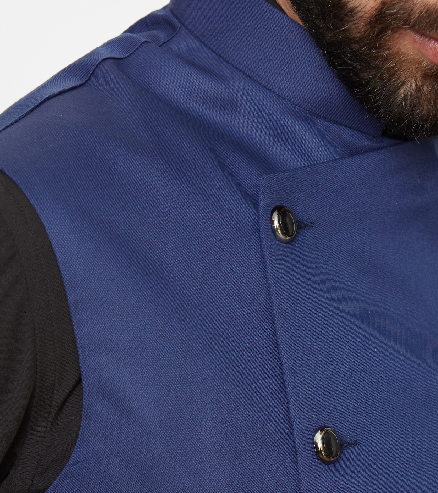 Off-Center Formal Jacket Vest