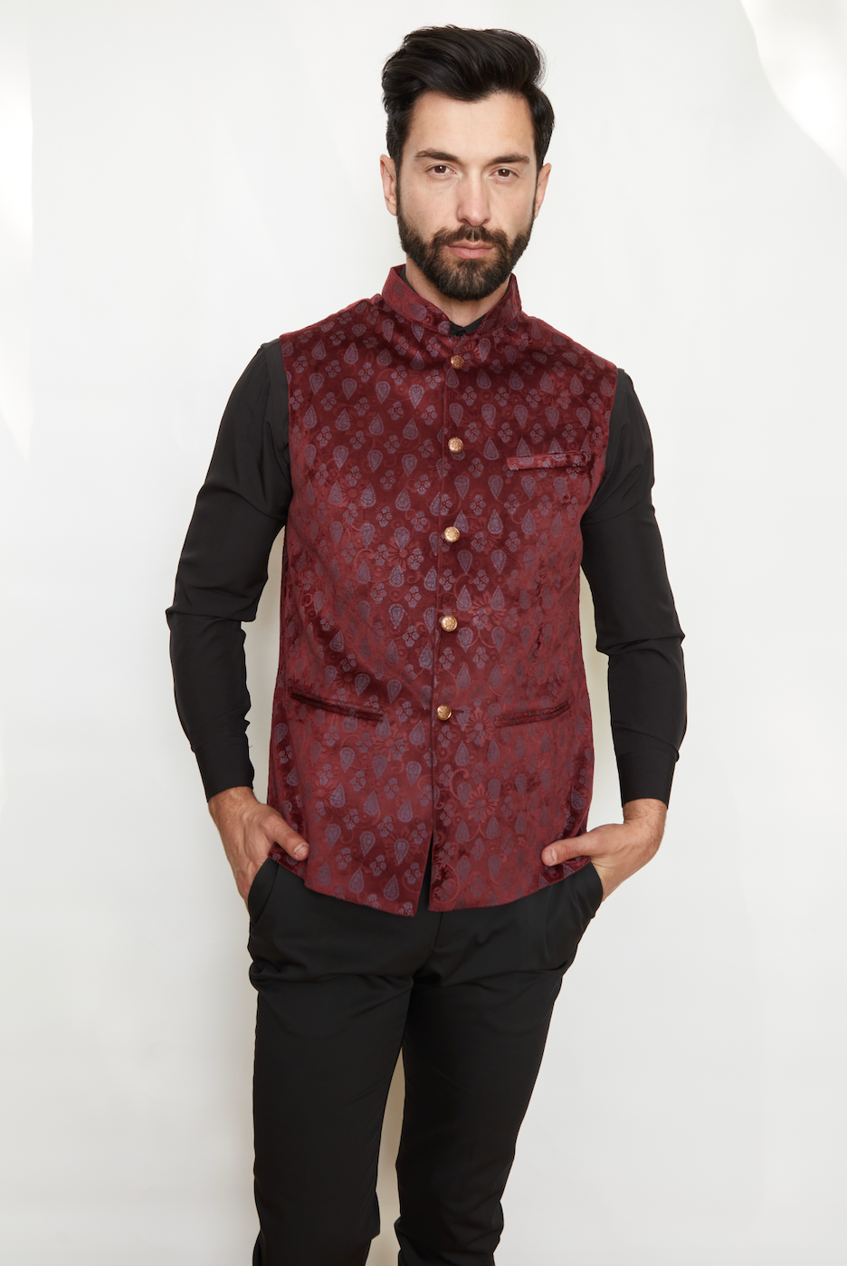 Prince in Velvet Formal Jacket Vest