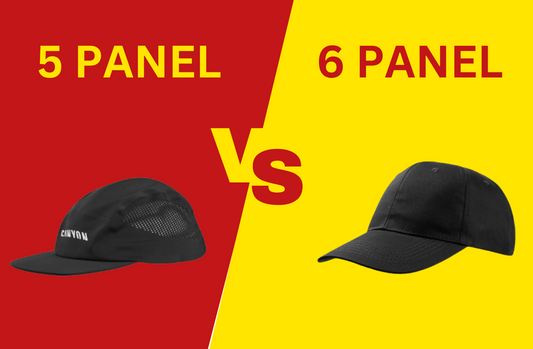 5 panel vs 6 panel cap