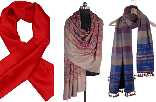scarf vs stole vs shawl