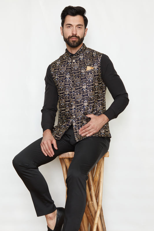Midnight Velvet Formal Jacket Vest