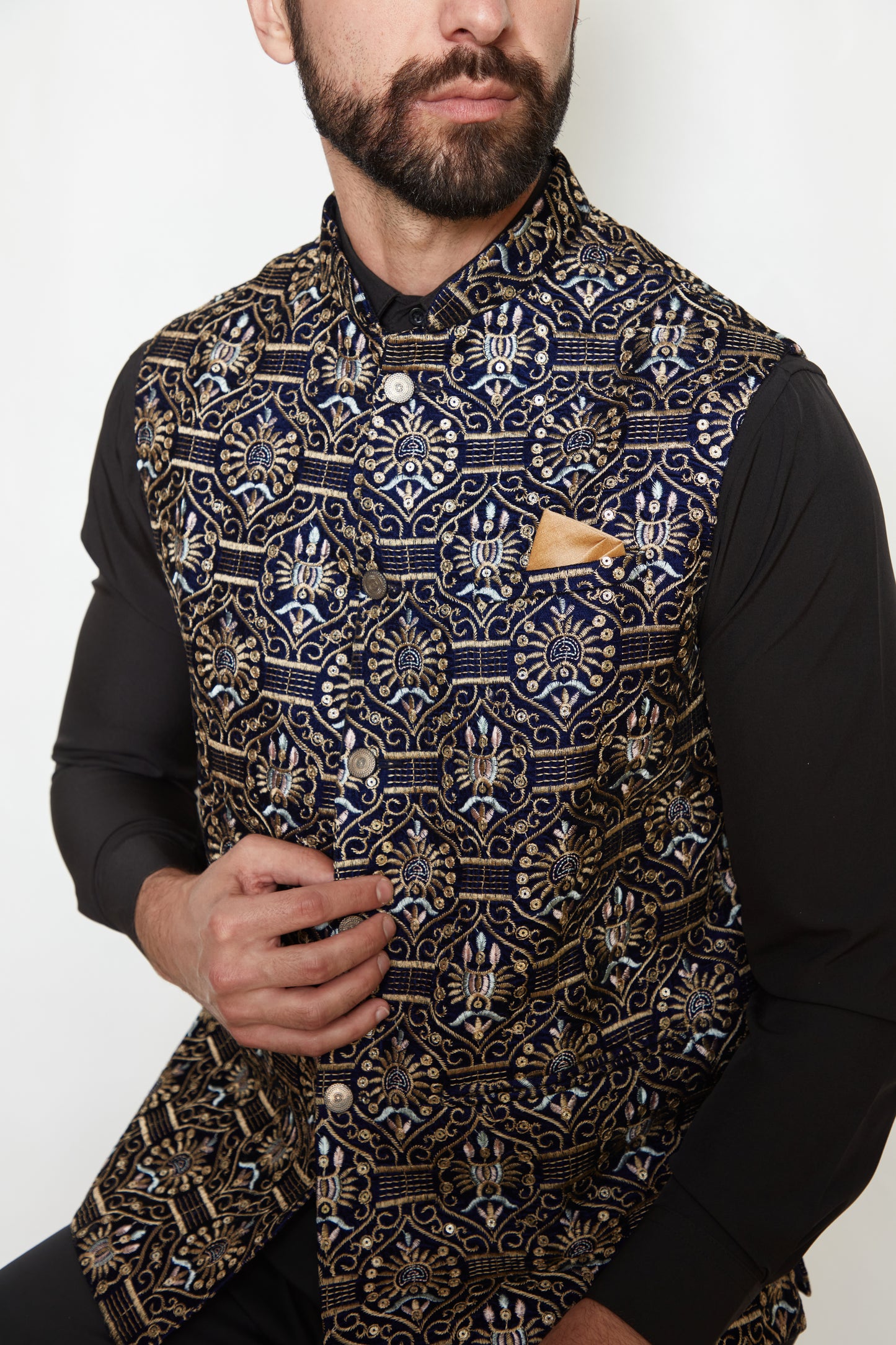 Midnight Velvet Formal Jacket Vest