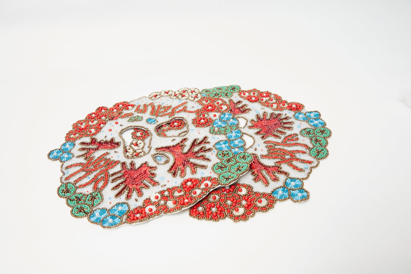 Coral Reef Agate Beaded Placemat